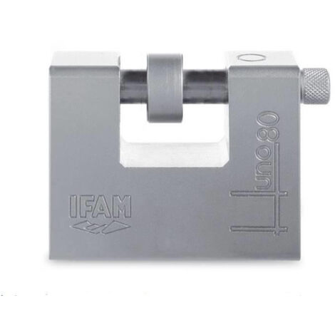 IFAM HUNO 80 - cadenas acier monobloc haute sécurité (1/4)