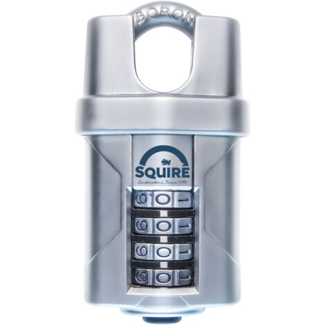 Cadenas à code SQUIRE VULCAN COMBI 40CS à anse protégée