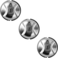Daken – Lot de 3 serrures antivols manuelles pour véhicules utilitaires – Installation rapide – Corps en inox – 3 clés identiques – Anti-effraction