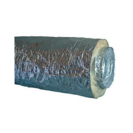 10m Gaine Souple Alu Insonorisée 25 mm A1/M0 D200 - GSAII⌀200/25L10 ECONONAME - GSAII⌀200/25L10