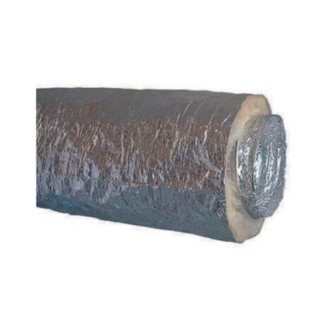 10m Gaine Souple Alu Insonorisée 25 mm A1/M0 D80 - GSAII⌀80/25L10 ECONONAME - GSAII⌀80/25L10