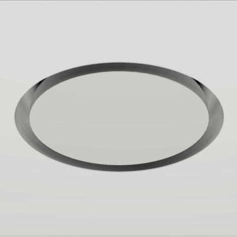 Bouche aéraulique encastrée en plâtre 100 mm DVEP100 – Solution de ventilation moderne – Peinture personnalisable – Pour plafonds en plaque de plâtre – Econoprime