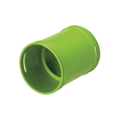 Atlantic – Connecteur droit 464026 – Diamètre 90 mm – Plastique semi-rigide – Joints d'étanchéité Classe D – Pour VMC simple et double flux