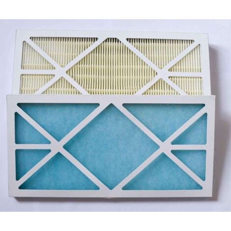 Unelvent – Filtre VMC double flux – Kit de 2 filtres EU4 et EU5 – Filtration haute efficacité pour air neuf – 600913
