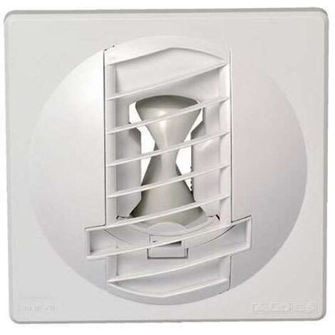 Bouche d'extraction autoréglable - BAP COLOR Standard Fixe 30 m³/h - Ø 116 mm - Blanc - 11019143 ALDES - 11019143