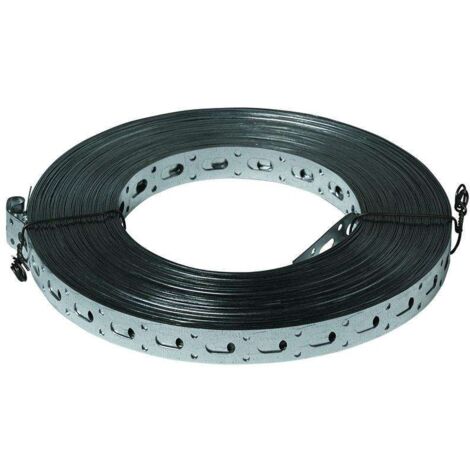 Feuillard perforé long. 25m - 0,8 x 25 mm - 11091019 ALDES - 11091019 (1/2)