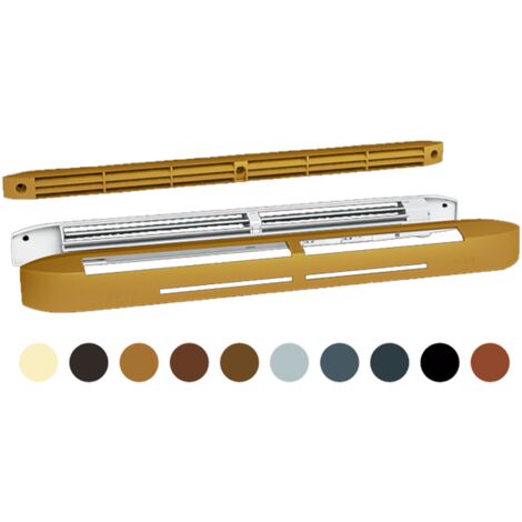 Econoname – Kit entrée d’air hygro 354x12mm – Débit 5 à 45 m3/h – Matériau polystyrène – AIRAHYCE2AVISCC (1/2)