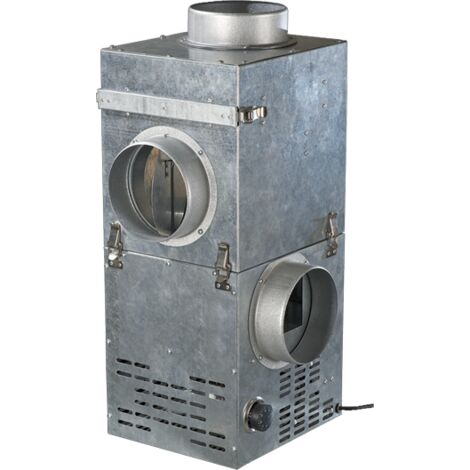 Chambre de mélange KFK160 – Métallique amovible avec filtre G3 – Température jusqu'à 90 °C – Accès facile pour nettoyage – Econoprime