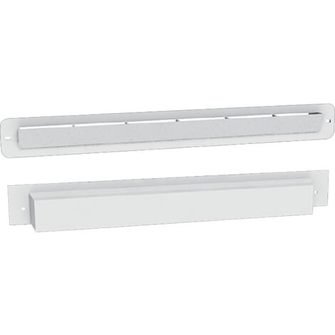 Econoname – Entrée d'air autoréglable 30 m3/h – EAL30S30GAMCA – Grille anti-moustique intégrée – Capuchon de façade pour installation esthétique