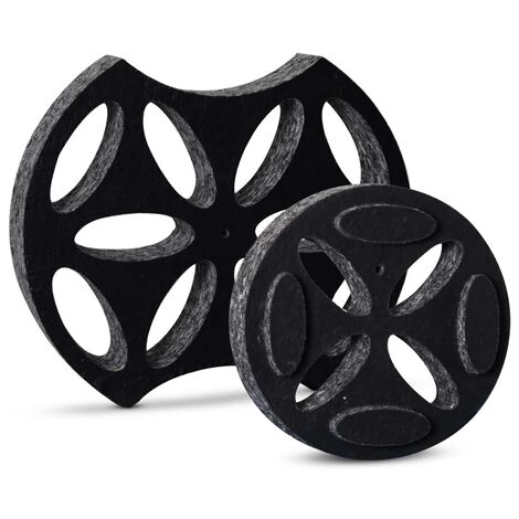 Mousse acoustique régulateur de debit ventilation D125 mm - MA AKU 125 AB - MA-AKU125AB ECONONAME - MA-AKU125AB