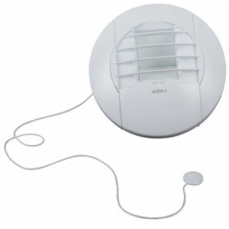 Anjos Ventilation – Bouche VMC hygroréglable Ø125mm à cordon – Débit 10/45/120m³/h – Compatible appartement T3-T4 – 1704