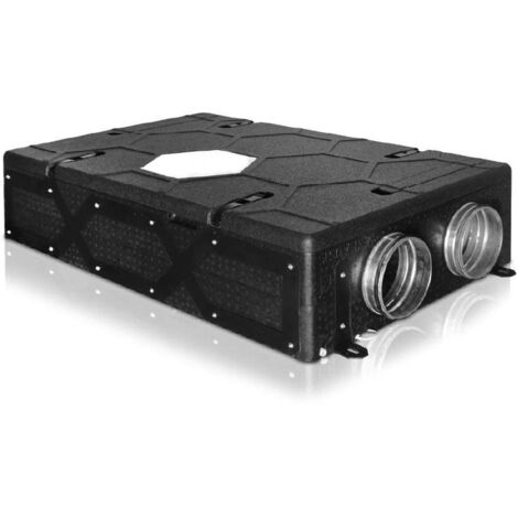 VMC double flux 250 m3/h – URC250 – Moteurs EC basse consommation – Bypass automatique intelligent – Filtres G4+F7 – Econoprime