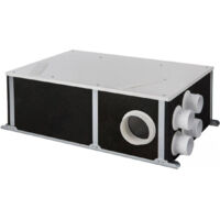 Unelvent – VMC double flux 604040 – Débit max 300m³/h – Bypass intégré – Centrale haut rendement pour logements T1 à T7
