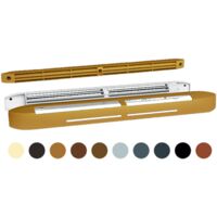 Kit entrée d’air hygro gris foncé - AIRA HY + CE2A + vis - AIRAHYCE2AvisGF ECONONAME - AIRAHYCE2AvisGF