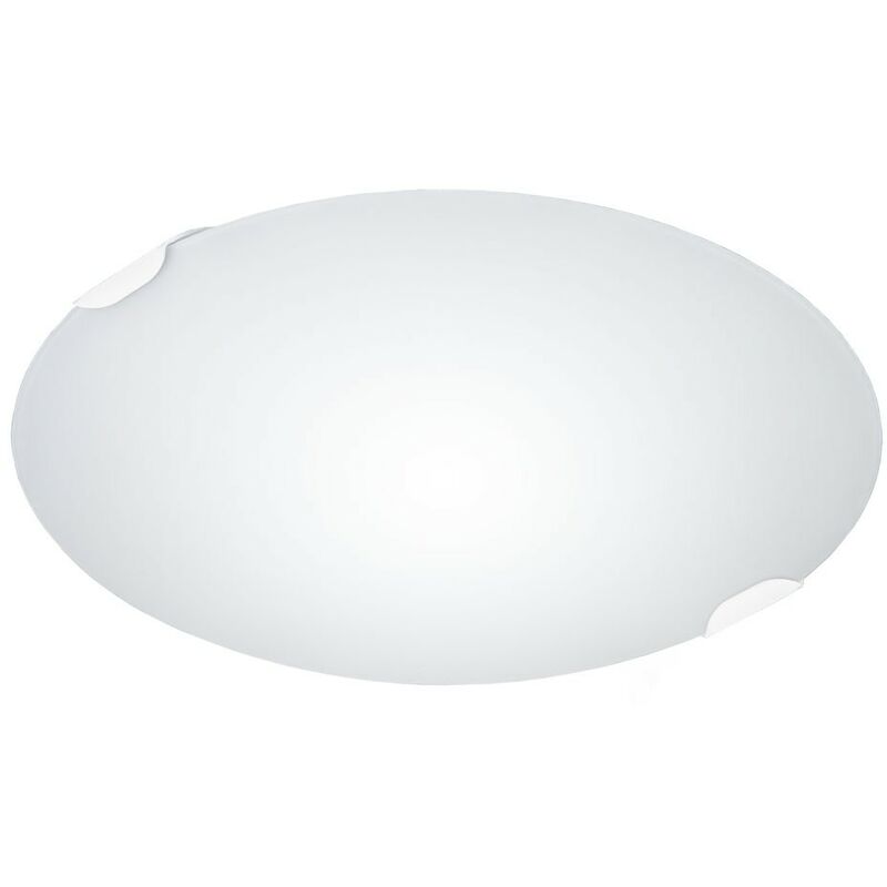 PLAFON CEILIN REDONDO BLANCO 2 X 60W E-27 - 30CM