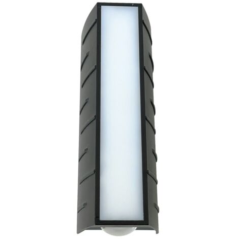 Aplique LED Morgan Negro IP54 10W 700Lm 3000K (1/4)