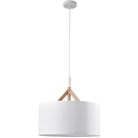 Lámpara colgante Abi Blanca D40 1xE27 (1/5)