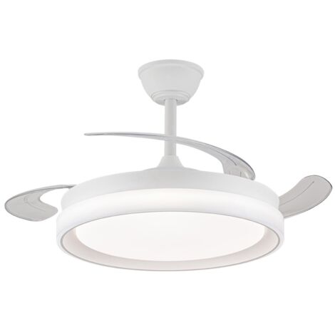 Ventilador LED aspas retráctiles Brisa Evo 72W 7920Lm CCT Dim (1/5)