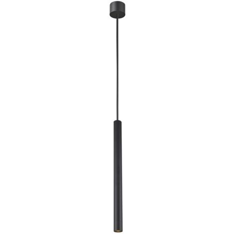 Lámpara colgante Slim Negro (1xG9) (1/4)