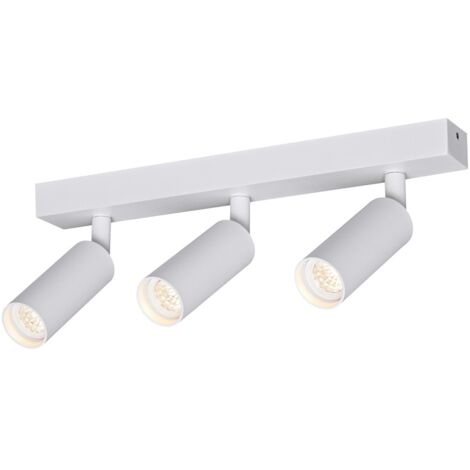 Regleta de techo Slim Blanco Arenado (3xG9) (1/3)