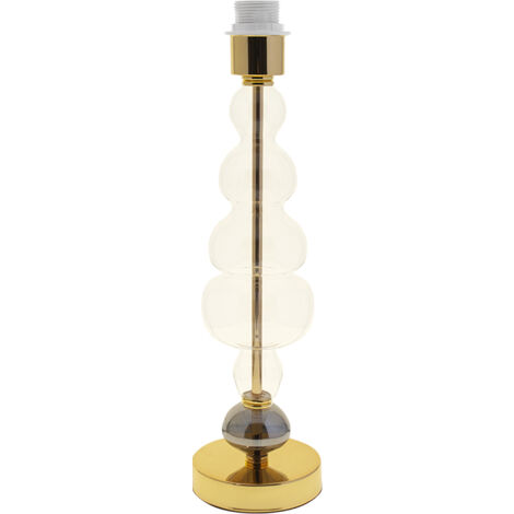 Base para Sobremesa LAGOA 1xE27 Al.44xD.12cm Oro