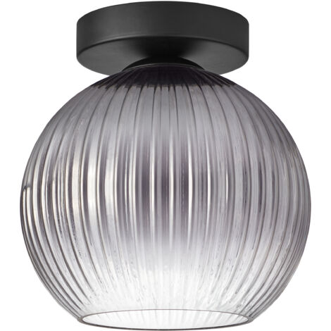Plafón CANICA smoke glass Ø20 E27 (1/2)