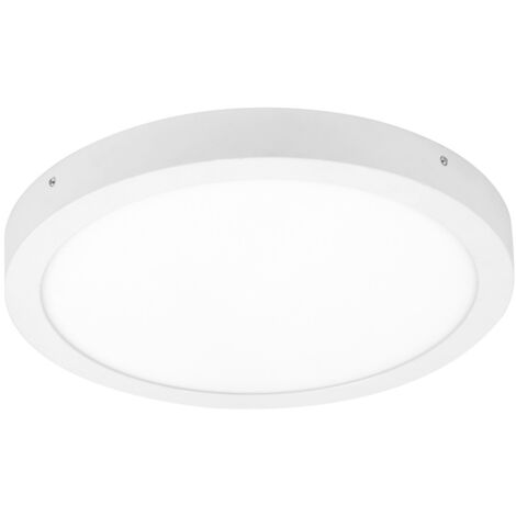 Plafón LED SMD de superficie “Bilo” (48W 4200K 3700lm) IP20 fabricado en aluminio y acrílico color blanco (1/3)