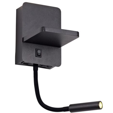 Aplique LED Rob2 5W 3W USB y cargador wireless (1/5)