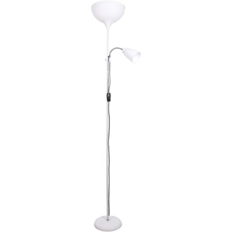Lámpara de Pie VARESE (1 1)xE27 A.178xD.28cm blanco