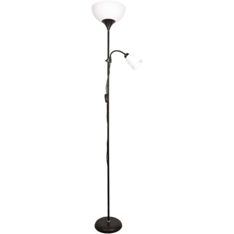 Lámpara de Pie VARESE (1 1)xE27 A.178xD.28cm negro