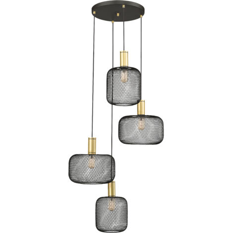OSIRIS- LAMPARA 4L ORO-NEGRO (1/4)