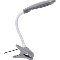 Flexo serie ALBA 5W LED 4000K con clip H.40cm en blanco