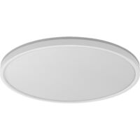 Plafón OSONA blanco LED 32W+8W Ø40 selector CCT&dim