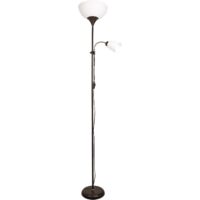 Lámpara de Pie VARESE (1 1)xE27 A.178xD.28cm marron