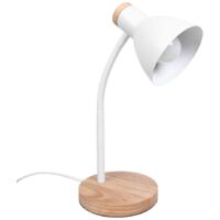 Flexo ARGOS 1xE27 L.14xAn.25xAl.42cm Blanco/Madera