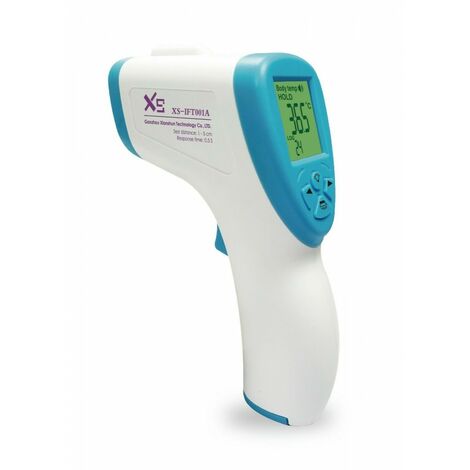 Termometro Digitale Infrarossi Laser Distanza Temperatura Febbre IR Certificato