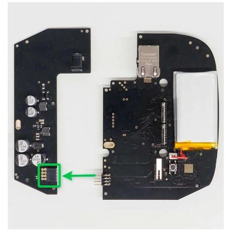 AJ-DC12V-PCB1 Ajax Ajax Modulo di alimentazione 12 VDC Compatibile con Ajax Hub, Hub Plus e ReX