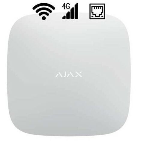 Ajax AJ-HUB2-W Centrale di allarme professionale Grado 2