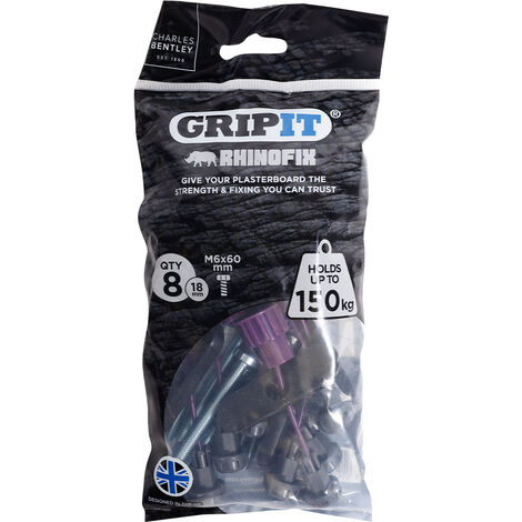 GripIt Heavy Duty Drywall Anchors: GripIt Fixings USA