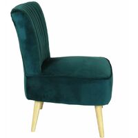 Charles Bentley Tub Chair Navy Blue Cocktail Occasion Accent Armchair 