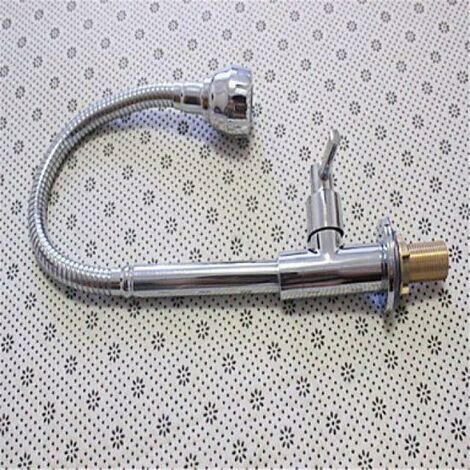 Küchenarmatur flexibler Auslauf in Schwanenform aus rostfreiem Stahl