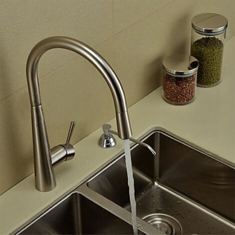 Moen 7165 Küchenarmatur Mit Seitlichem Sprühkopf – Chrom, Für Dreiloch-Montage, Wassersparend