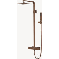 Thermostat-Duschsäule Roségold gebürstet - Sirius