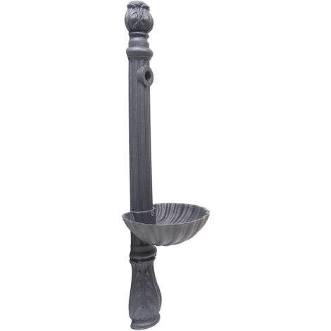 LANZZAS Tubo Stufa Regolabile 0°-45° - Diametro 130 Mm, Grigio Ghisa, Acciaio 2 Mm, Vernice Senotherm