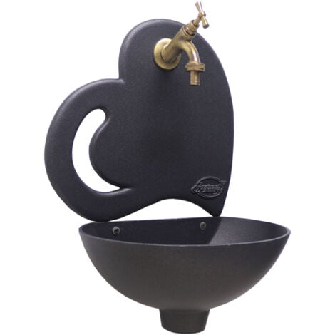 Rubinetto Antico Da Giardino Esterno A Parete Crepa Antigelo Rubinetto Singolo Per Acqua Fredda Rubinetto A Bocca Rotonda Con Rotazione A 360 Gradi | Leroy Merlin