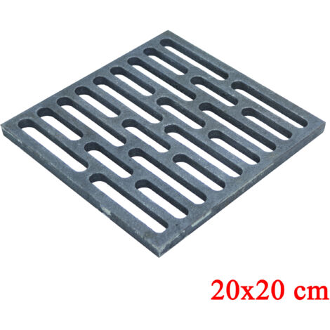 Griglia in ghisa a mattoncini per camini e stufe disponibile in diverse misure scegli la misura : 20x20x1 M
