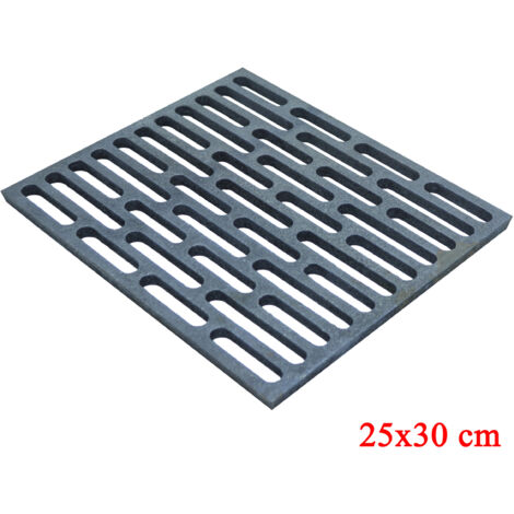 Griglia in ghisa a mattoncini per camini e stufe disponibile in diverse misure scegli la misura : 25x30x1 M