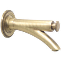 Rubinetto modello 265 in ottone con attacco per gomma per fontana da giardino casa 1/2"
