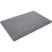 Piastra in pietra lavica naturale bistecchiera scegli la misura : 60x40 cm