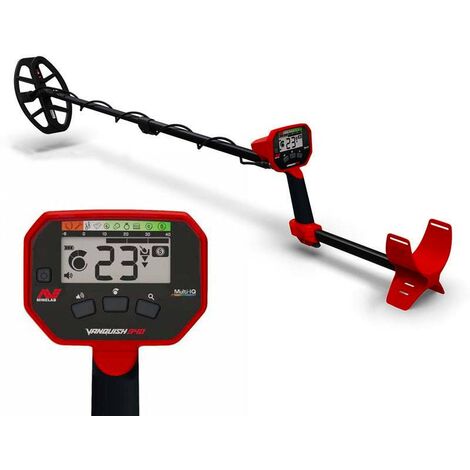 Détecteur de métaux – Technologie Multi IQ – Disque étanche 25x18 cm – Autonomie 15 heures – Pour terrains dynamiques
